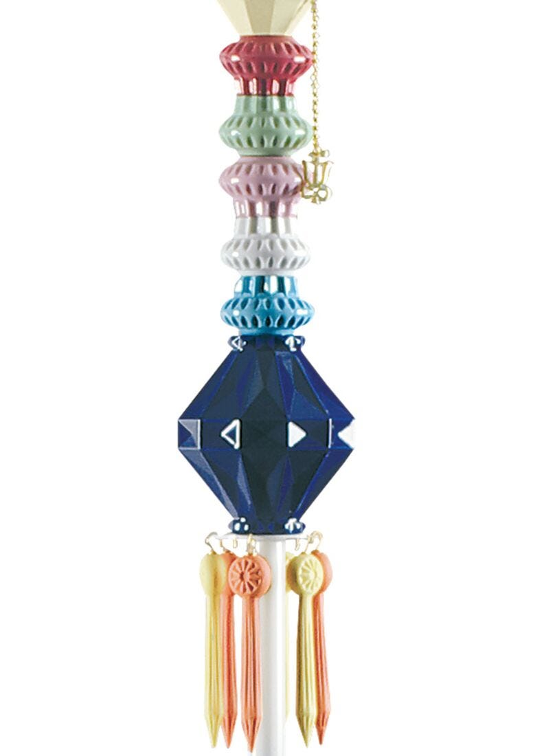 lladro Lámpara de pie I Belle de Nuit. Multicolor (CE) Venta caliente