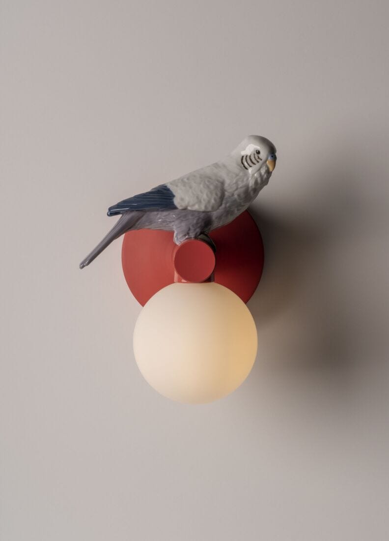 lladro Aplique de pared Parrot. Izquierda. (CE/UK)