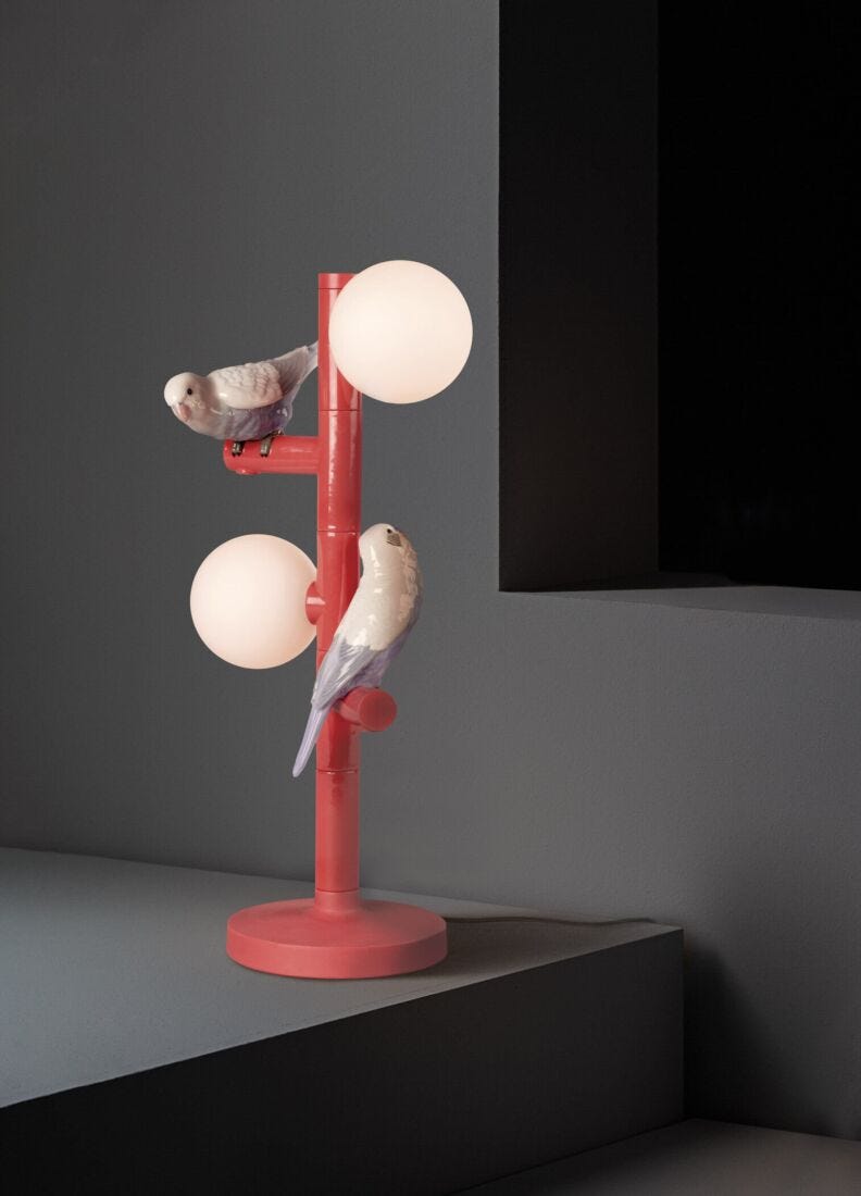lladro Lámpara de mesa Parrot. (CE) Los más vendidos