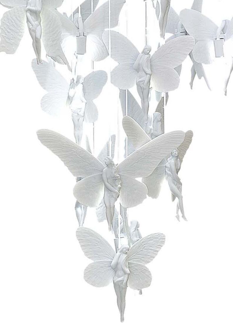 lladro Chandelier Niágara 1 10 m (CE/UK). Blanco Descuento