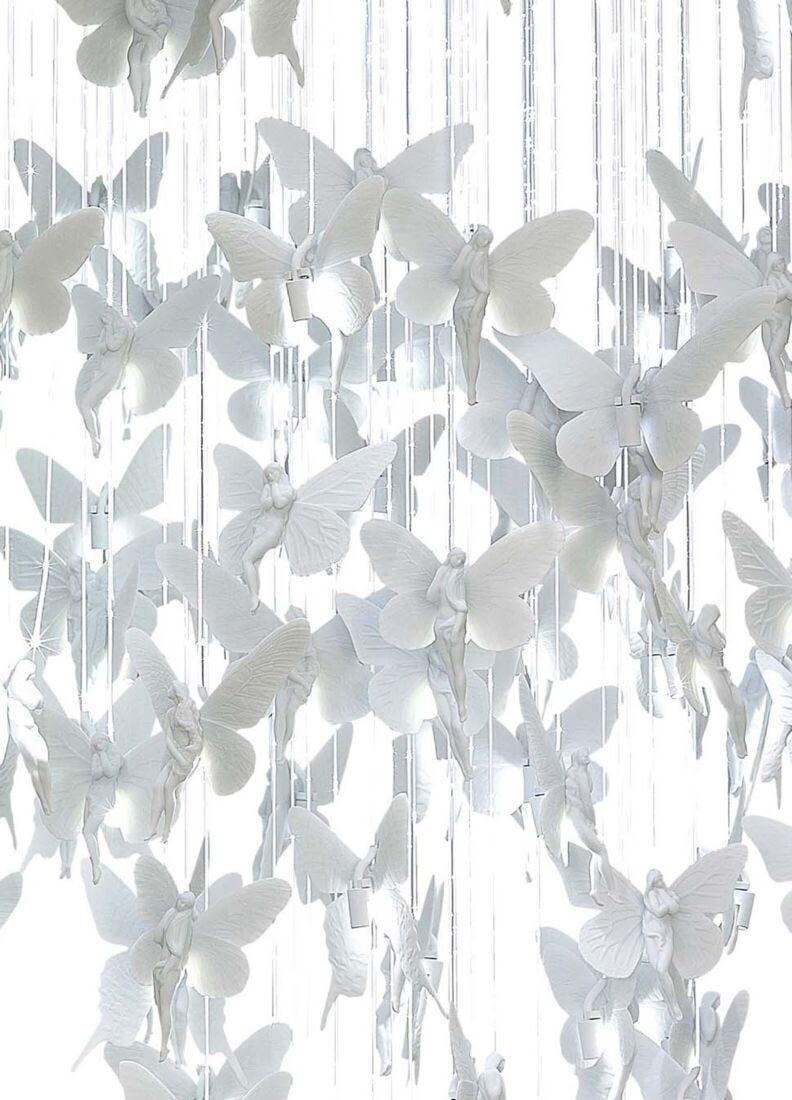 lladro Chandelier Niágara 1 10 m (CE/UK). Blanco Descuento