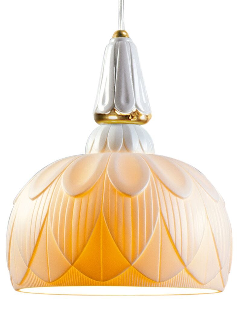 lladro Lámpara de techo individual Ivy and Seed. Lustre oro (CE/UK/CCC) Mejor oferta