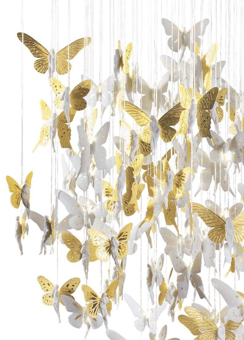 lladro Chandelier Niágara 1 10 m. Lustre oro (CE/UK) Solo queda un día