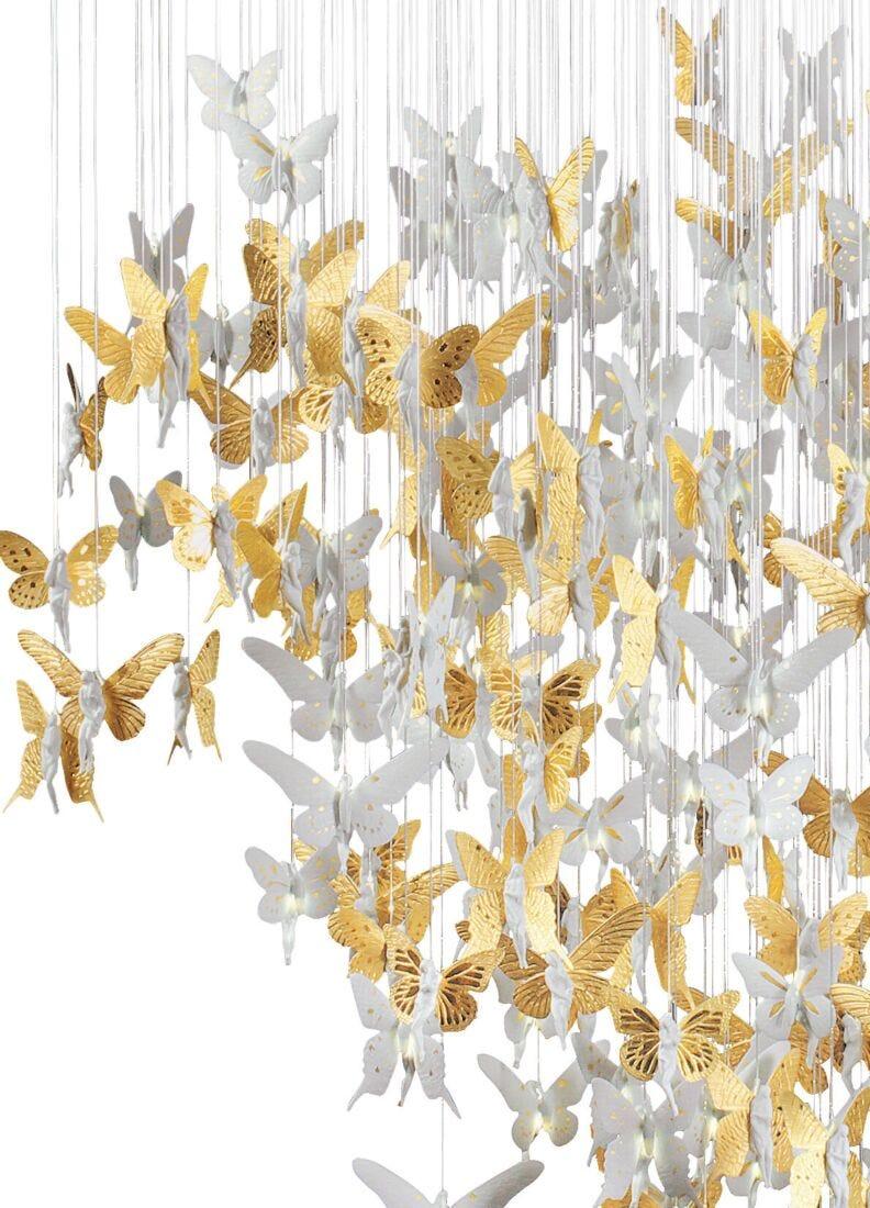 lladro Chandelier Niágara 1 10 m. Lustre oro (CE/UK) Solo queda un día