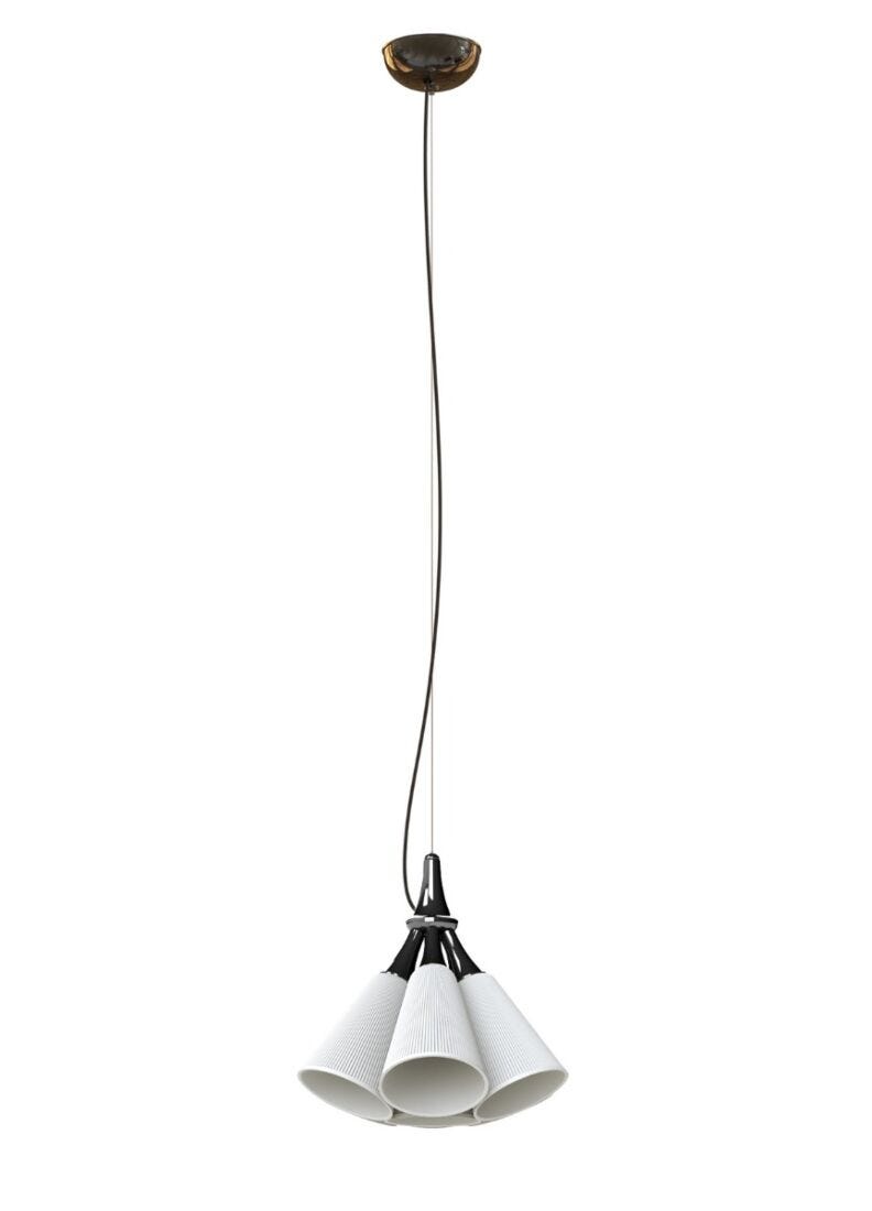 lladro Lámpara Colgante Jamz. Negro Níquel(CE/UK/CCC) Ofertas especiales
