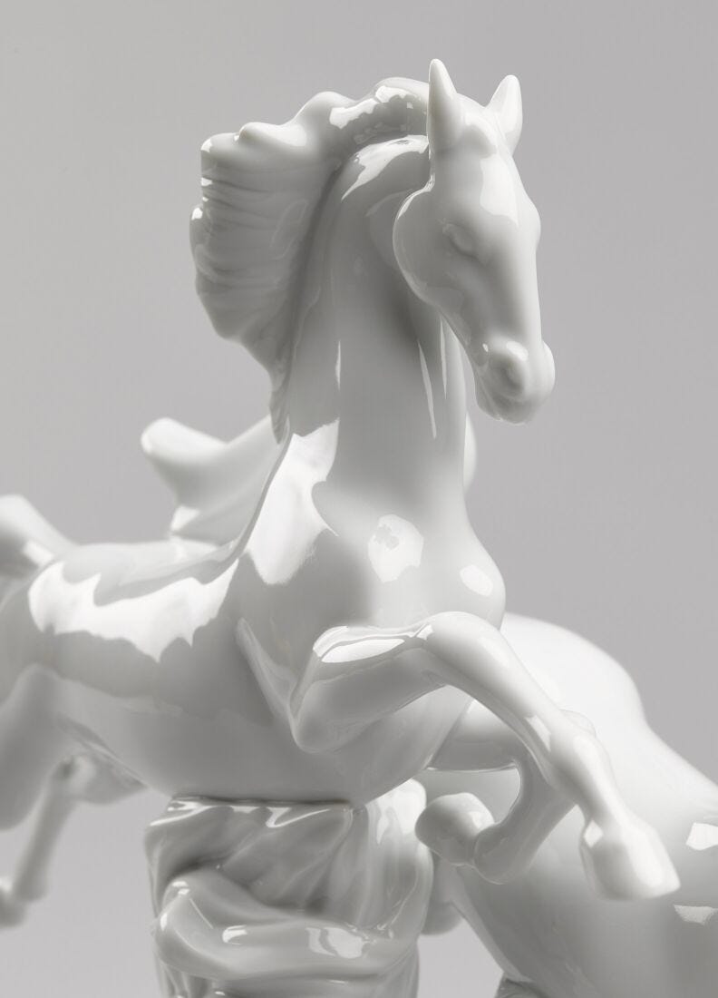 lladro Figura Caballos al galope 2025