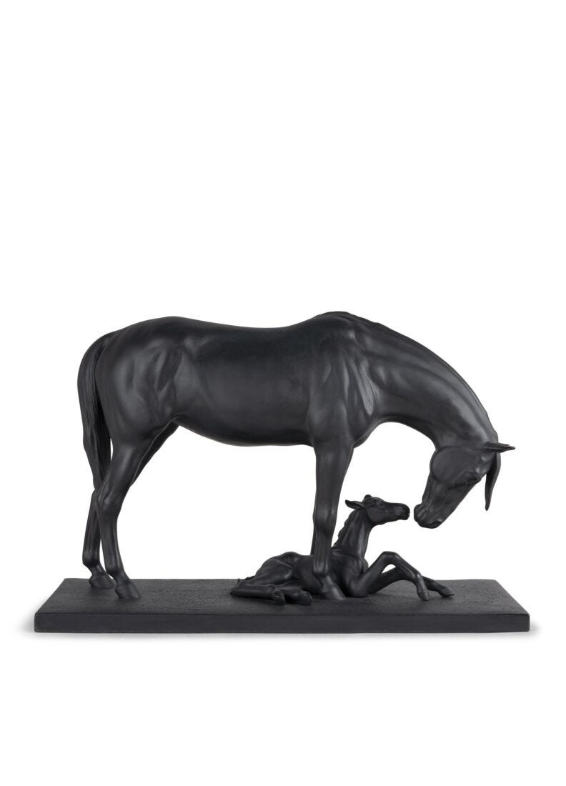 lladro Yegua y potrillo