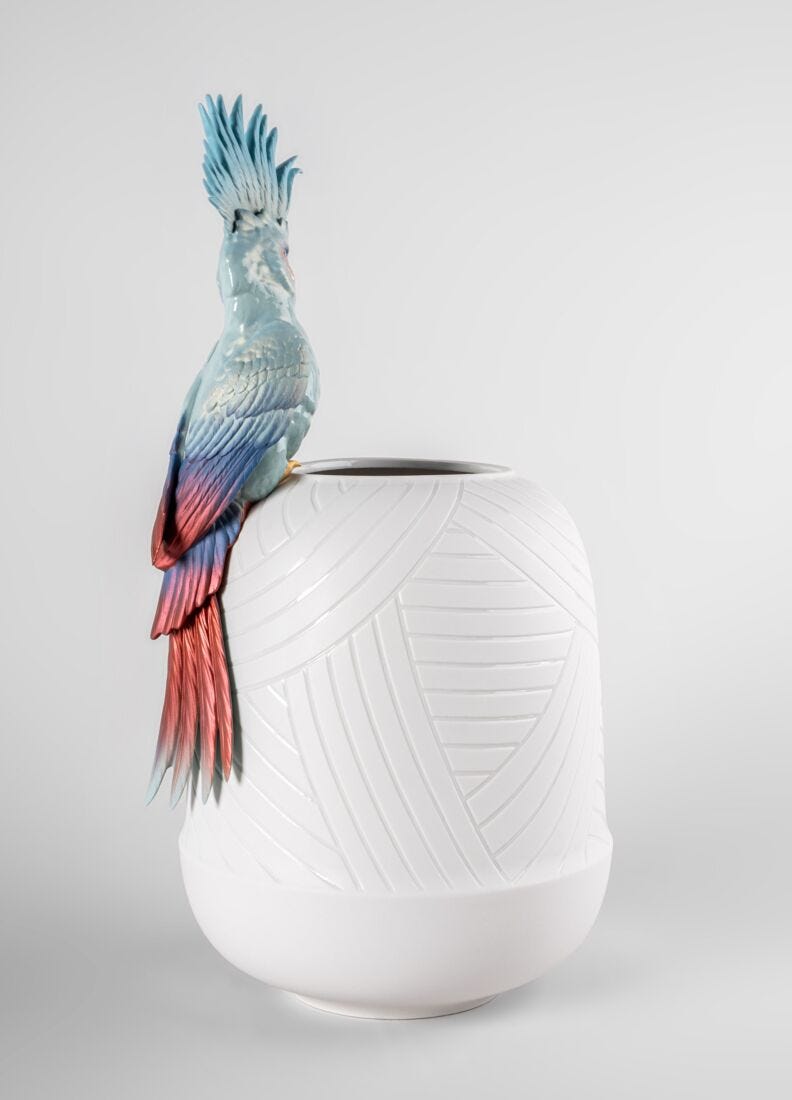 lladro Jarrón Cacatúa Rebajas de fábrica