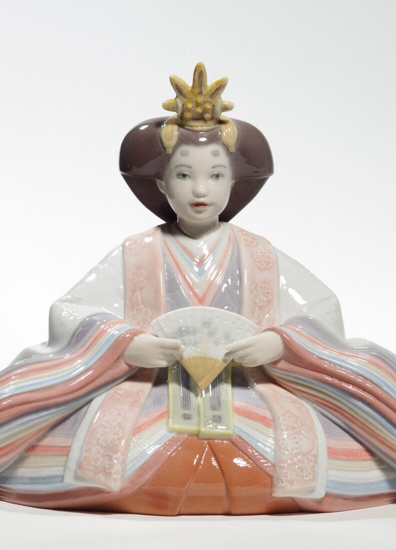 lladro Figura Hina Dolls 2012. Serie limitada Liquidación