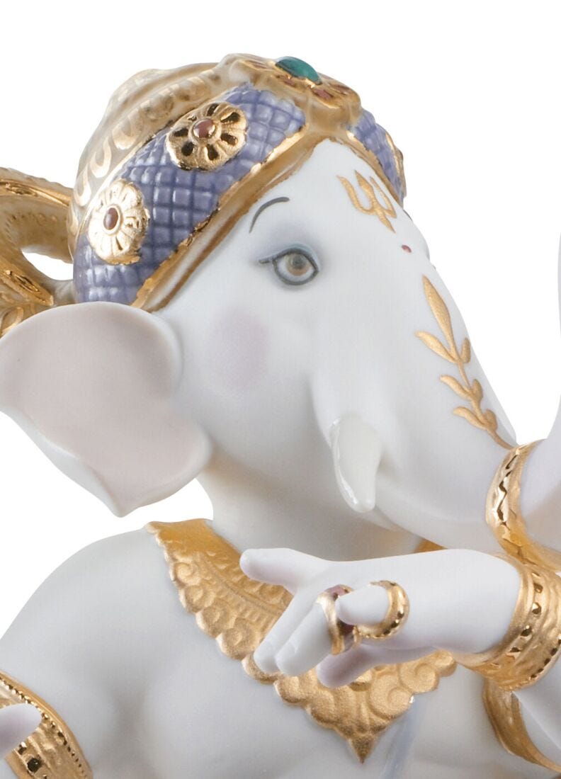 lladro Figura Ganesha danzante. Serie limitada Envío gratis