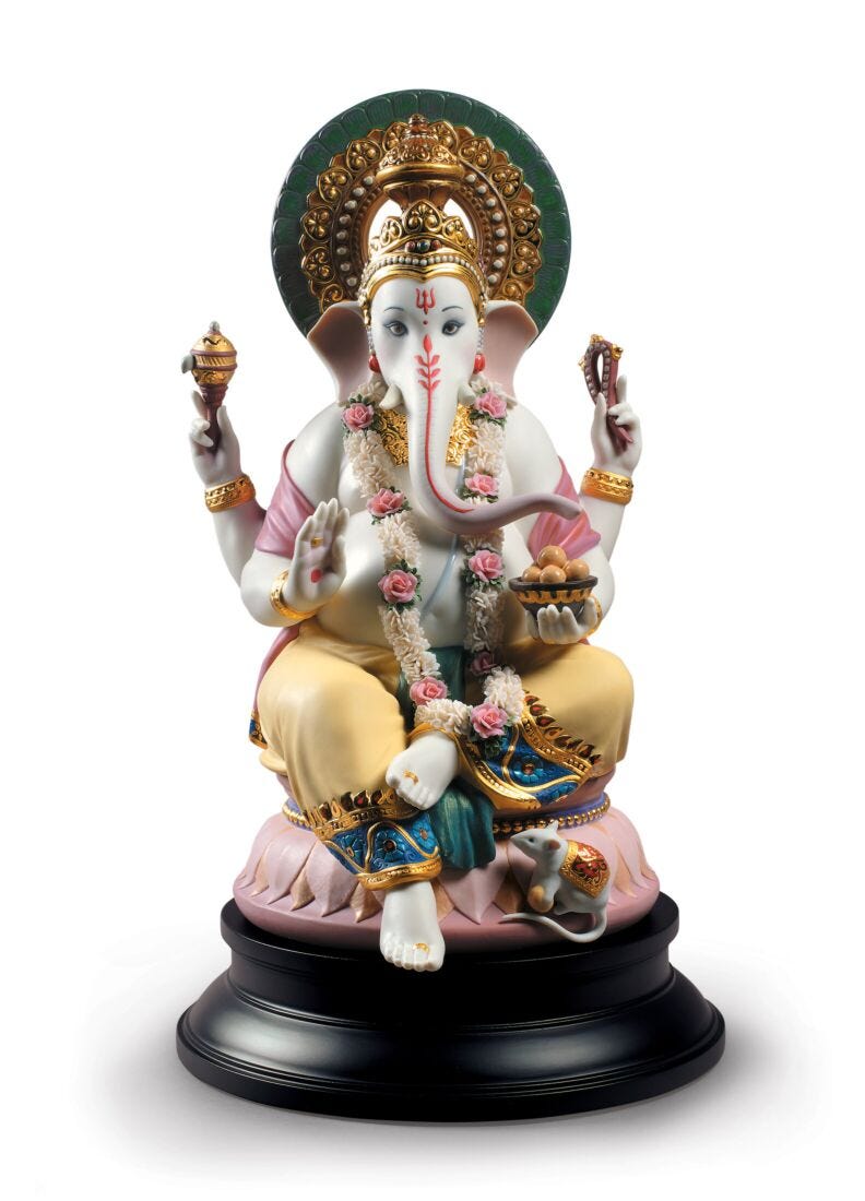 lladro Escultura Lord Ganesha. Serie limitada Últimos 3 días