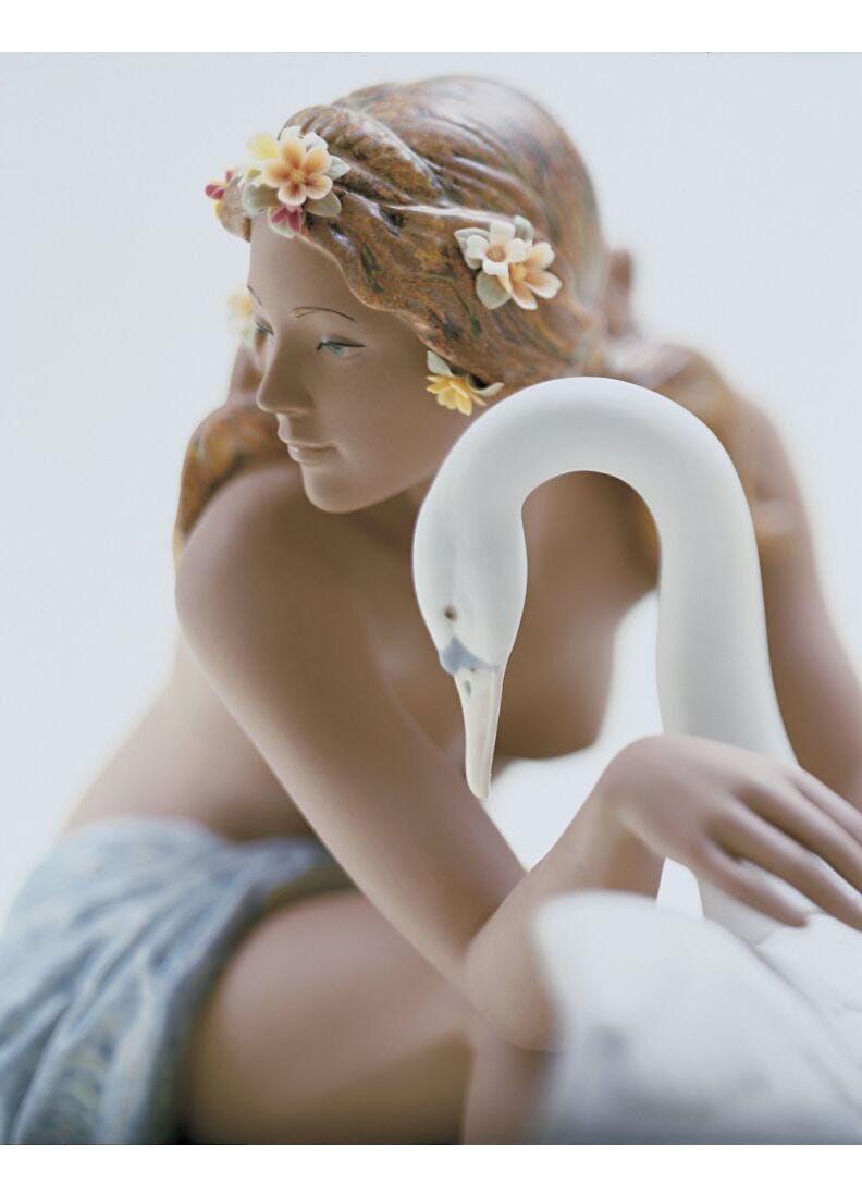 lladro Figura Leda y el cisne Precio de fábrica