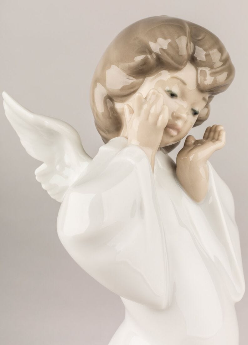 lladro Figura Ángel mímico Promoción por tiempo limitado