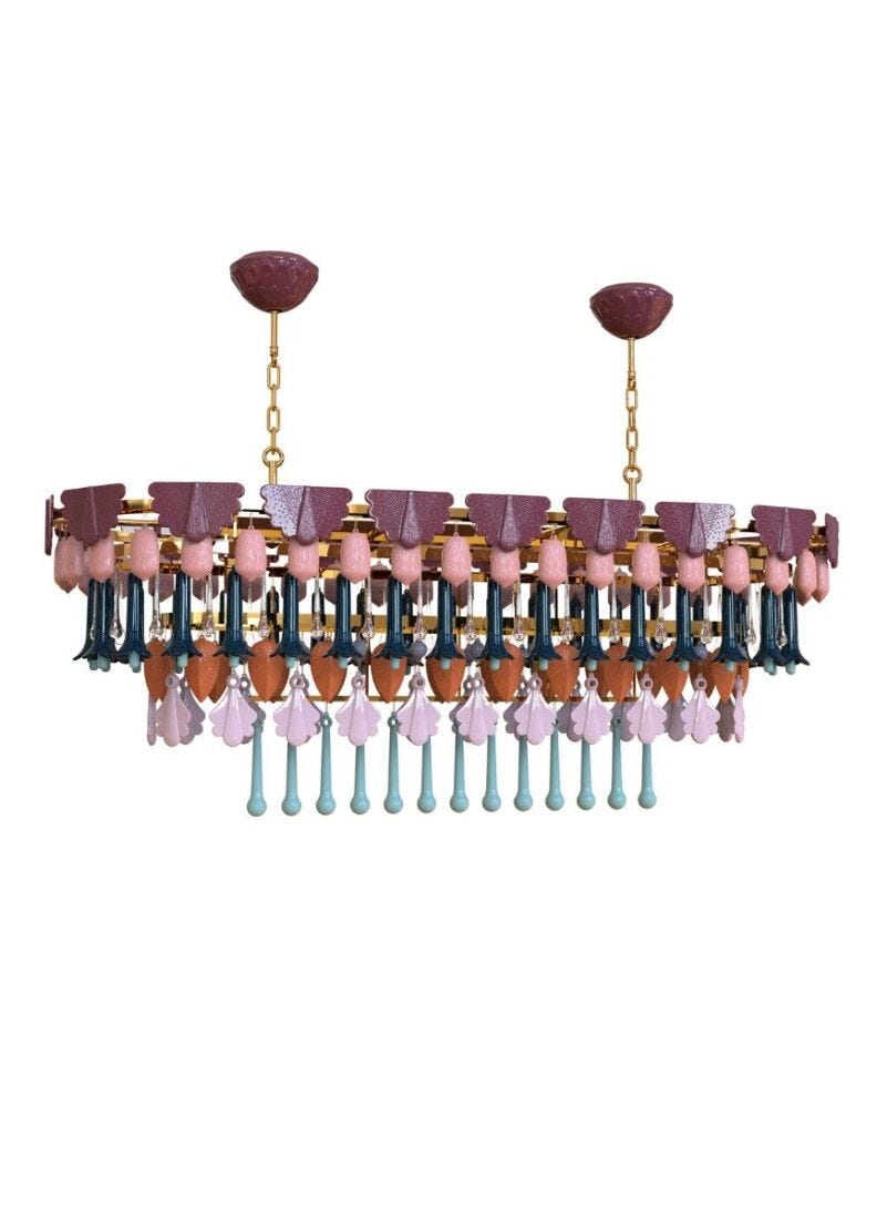 lladro Chandelier Seasons 150 cm ovalado. Otoño (CE/UK)