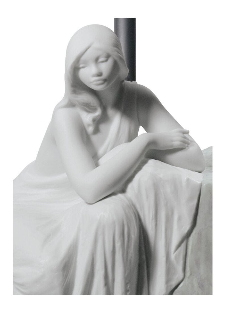 lladro Lámpara de mesa Mujer contemplativa I (CE) Ofertas especiales