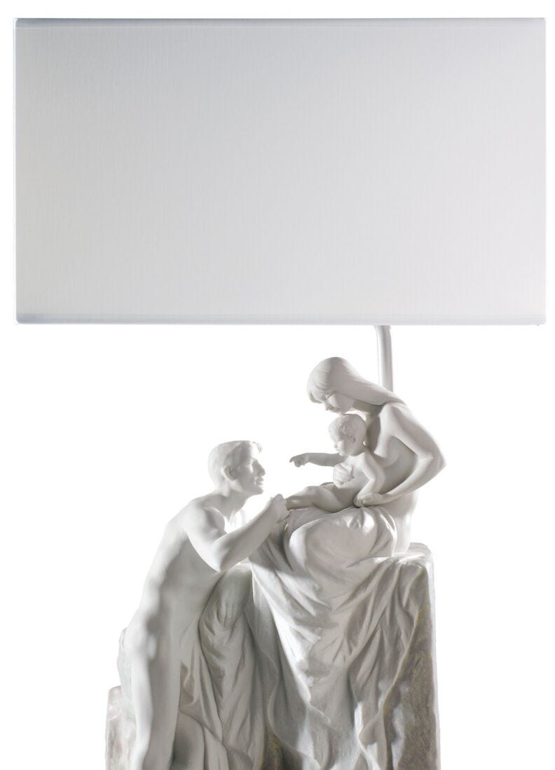lladro Lámpara de mesa Familia (CE)