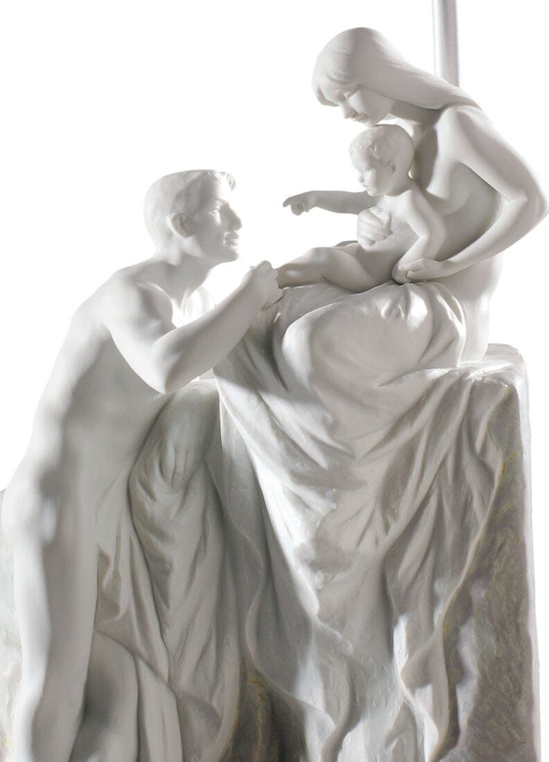 lladro Lámpara de mesa Familia (CE) Rebajas de fin de temporada