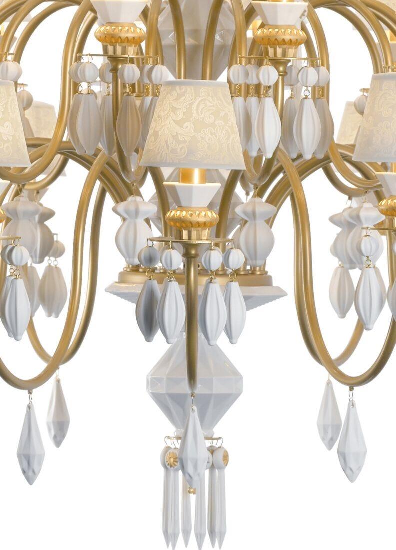 lladro Chandelier Belle de Nuit 40 luces. Lustre oro (CE/UK) En línea