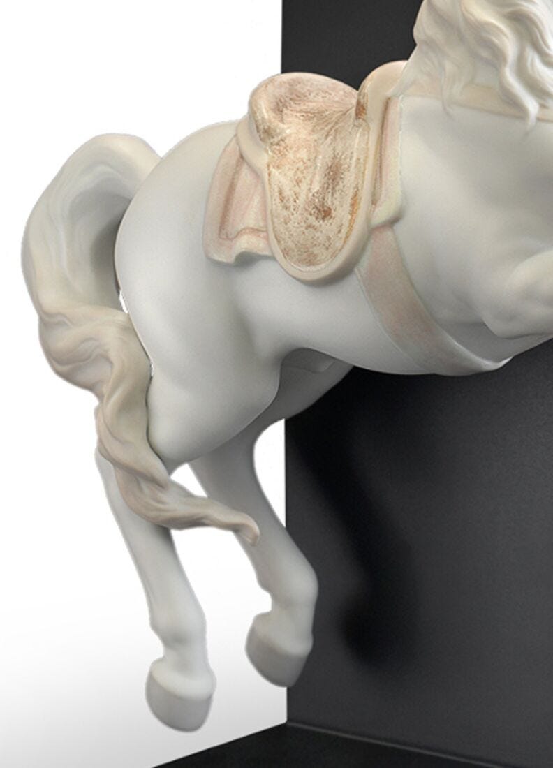 lladro Lámpara de mesa Caballo Courbette (CE) Outlet online