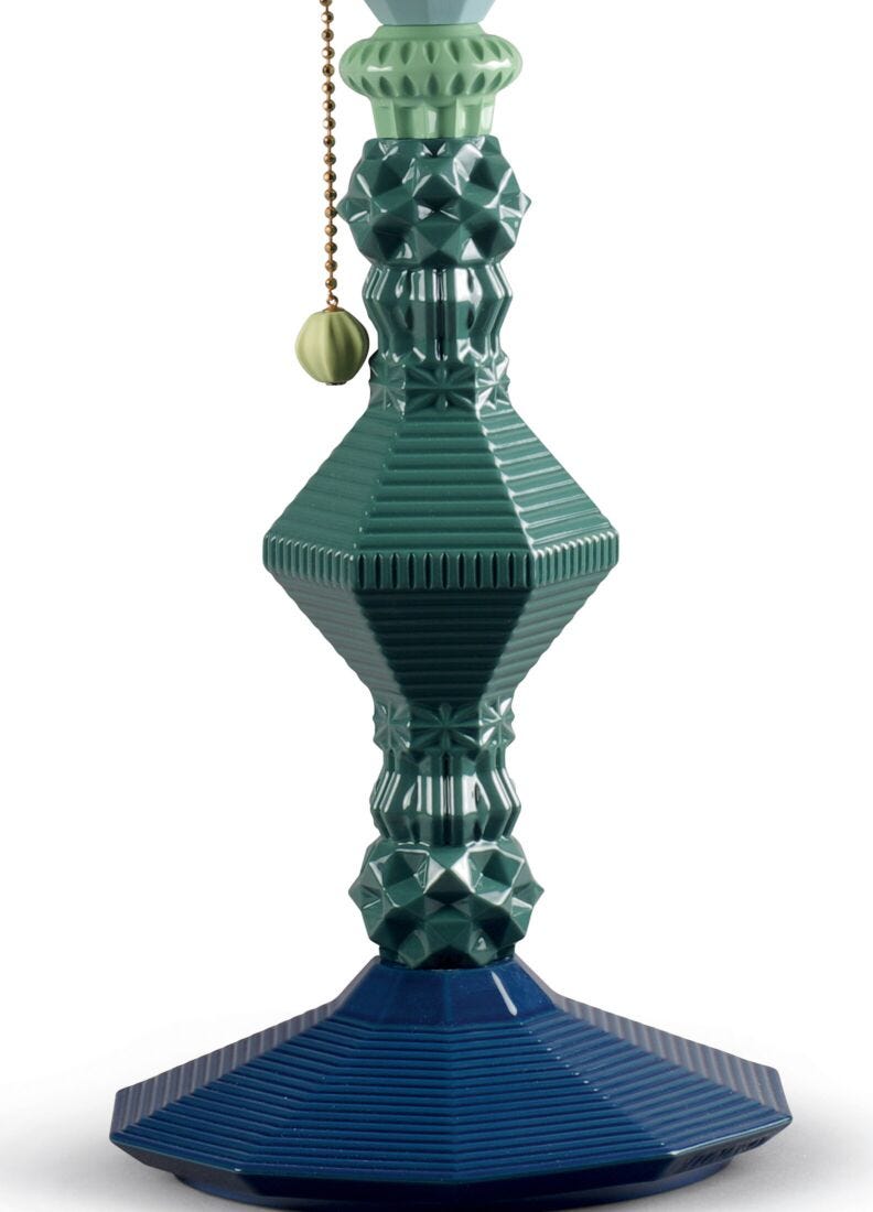 lladro Lámpara de mesa Belle de Nuit. Verde (CE) Los más vendidos