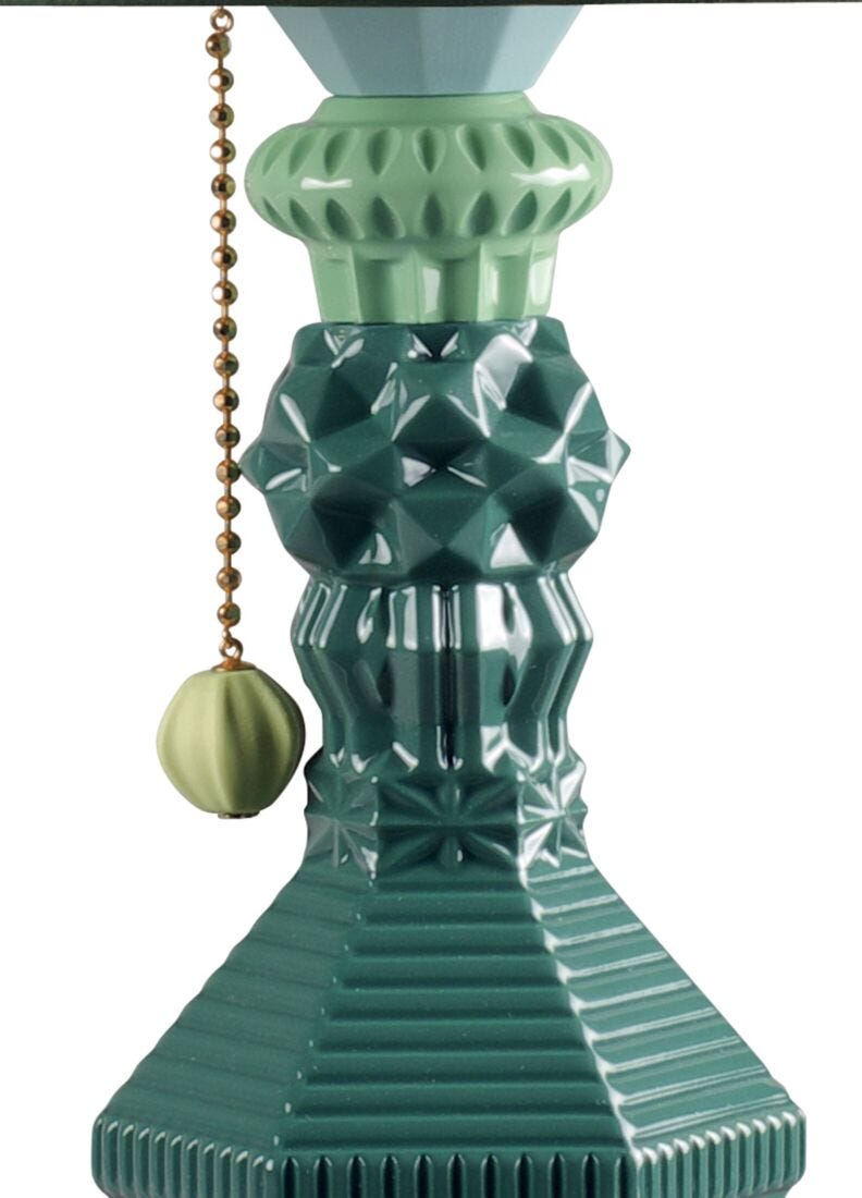 lladro Lámpara de mesa Belle de Nuit. Verde (CE) Los más vendidos