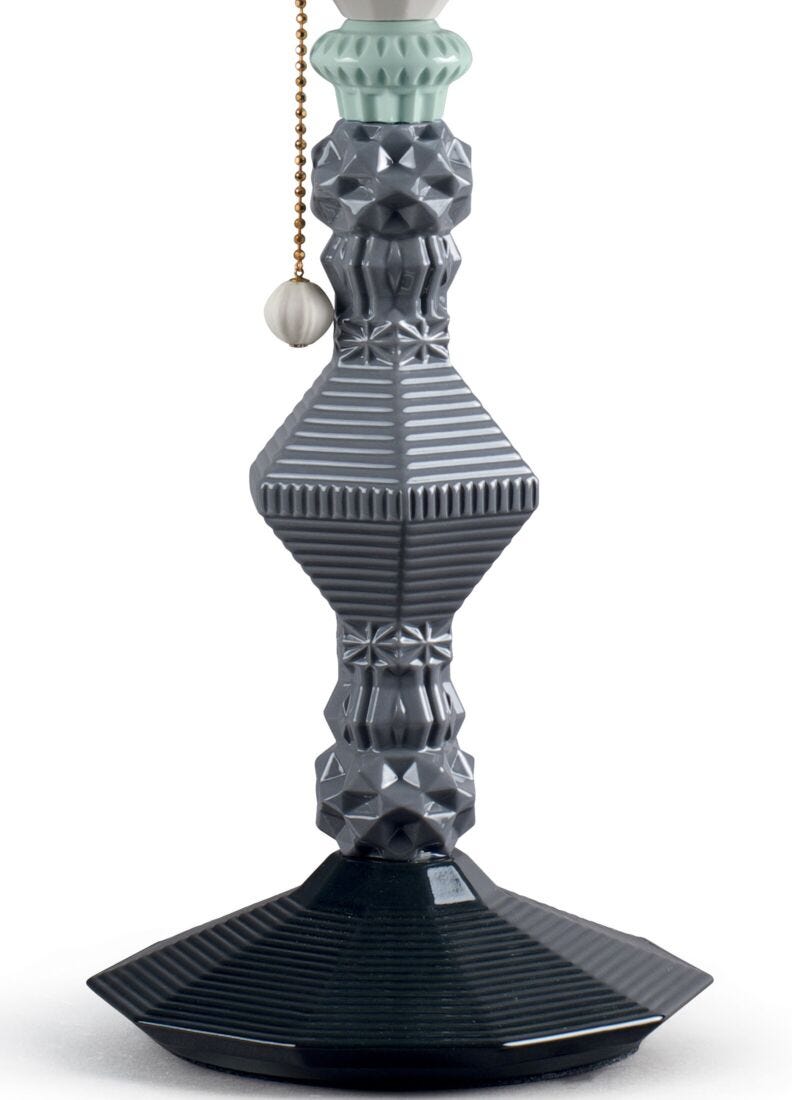 lladro Lámpara de mesa Belle de Nuit. Negro (CE) Descuento
