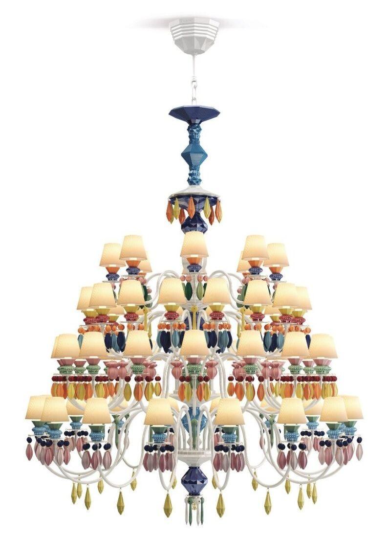 lladro Chandelier Belle de Nuit 56 luces. Multicolor (CE/UK) Tienda