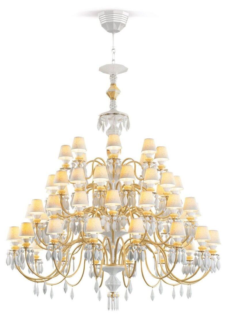 lladro Chandelier Belle de Nuit 56 luces. Lustre oro (CE/UK) Tienda