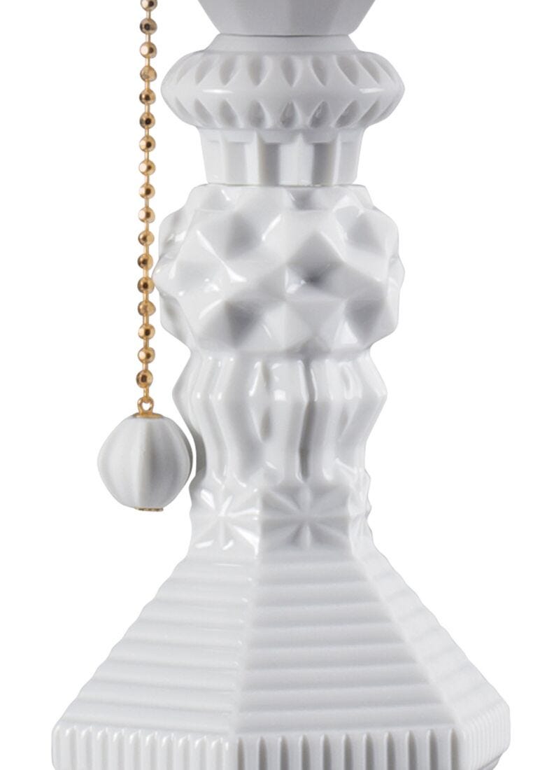 lladro Lámpara de mesa Belle de Nuit. Blanco (CE) Liquidación