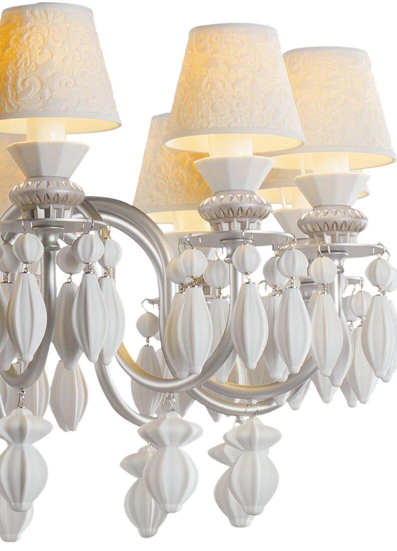 lladro Chandelier Belle de Nuit 12 luces. Lustre plata (CE/UK) Rebajas online