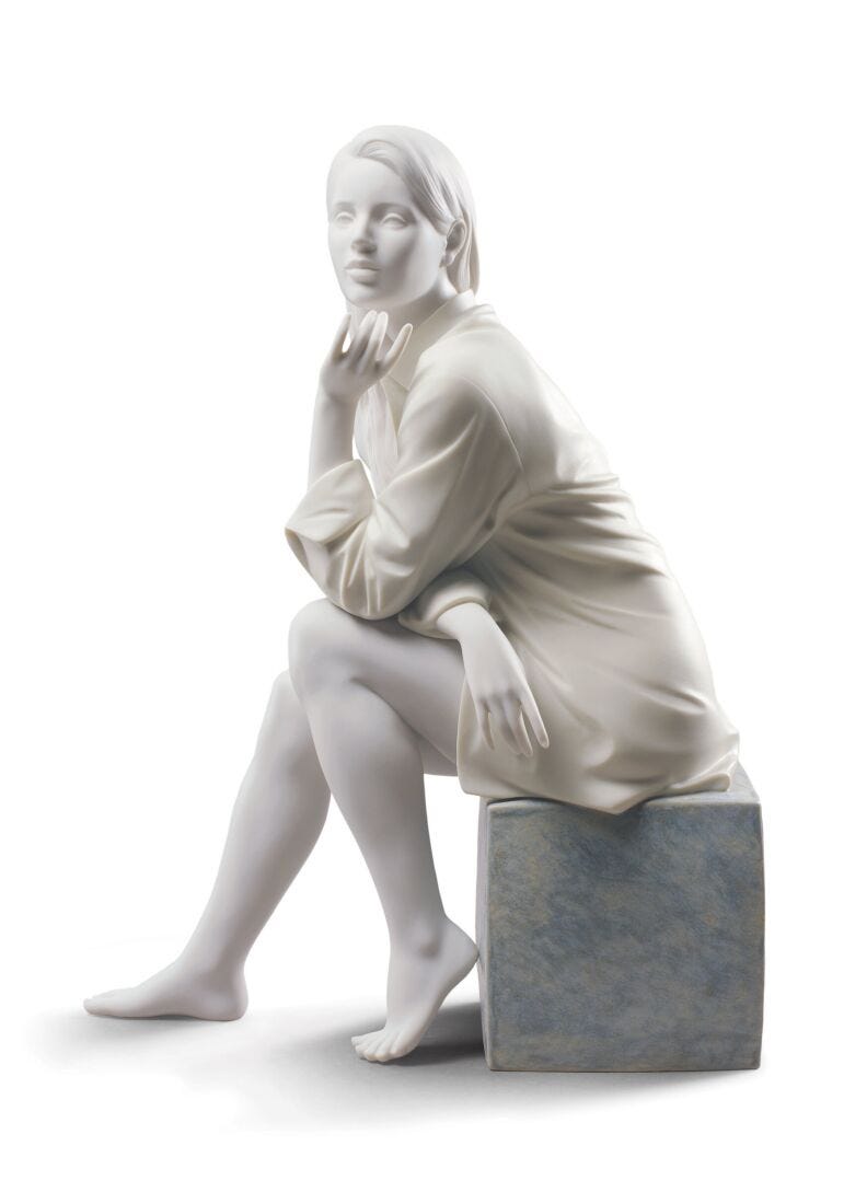 lladro Figura mujer Mi momento de calma COMPRAR AHORA