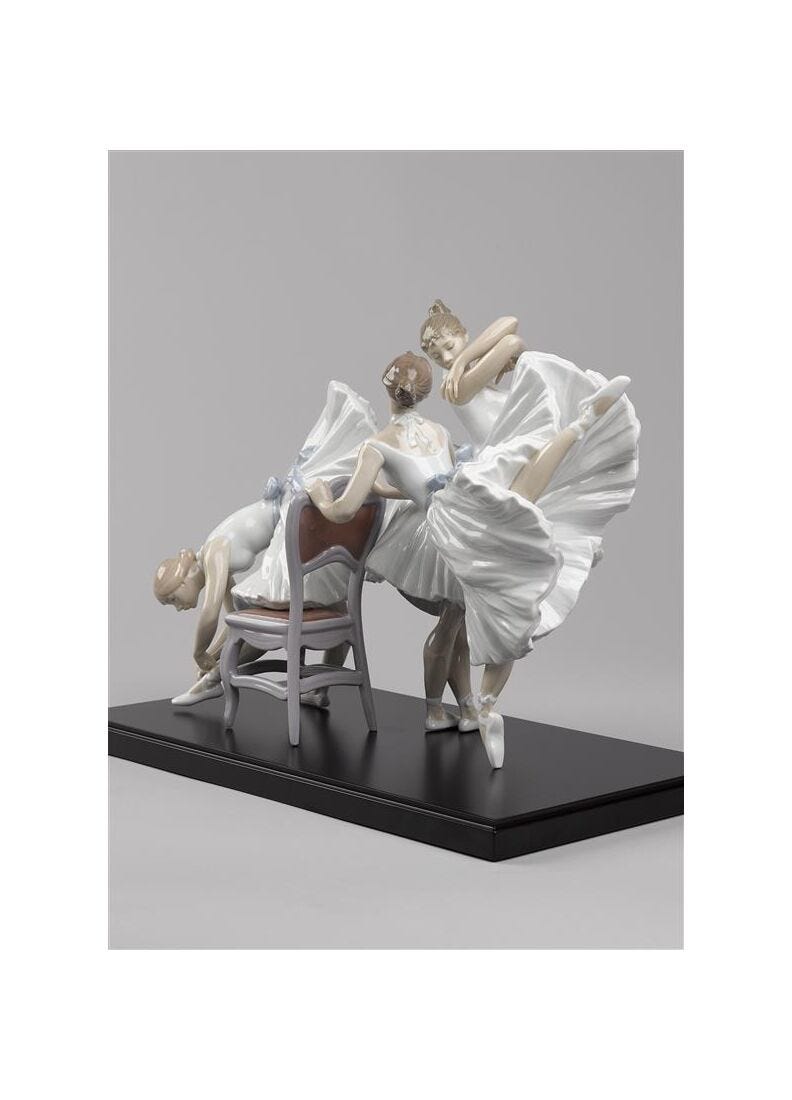 lladro Figura bailarinas Clase de ballet. Serie limitada Último día