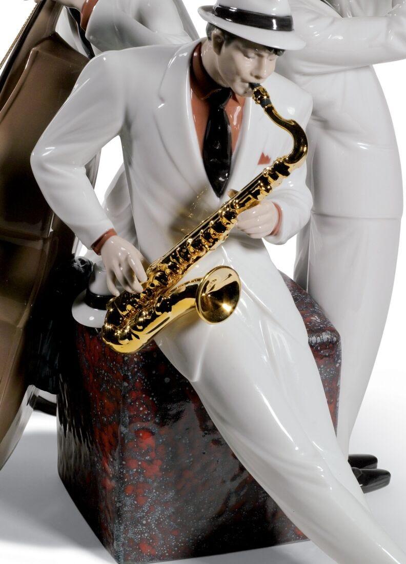 lladro Figura músicos Trío de jazz. Serie limitada Precio de fábrica
