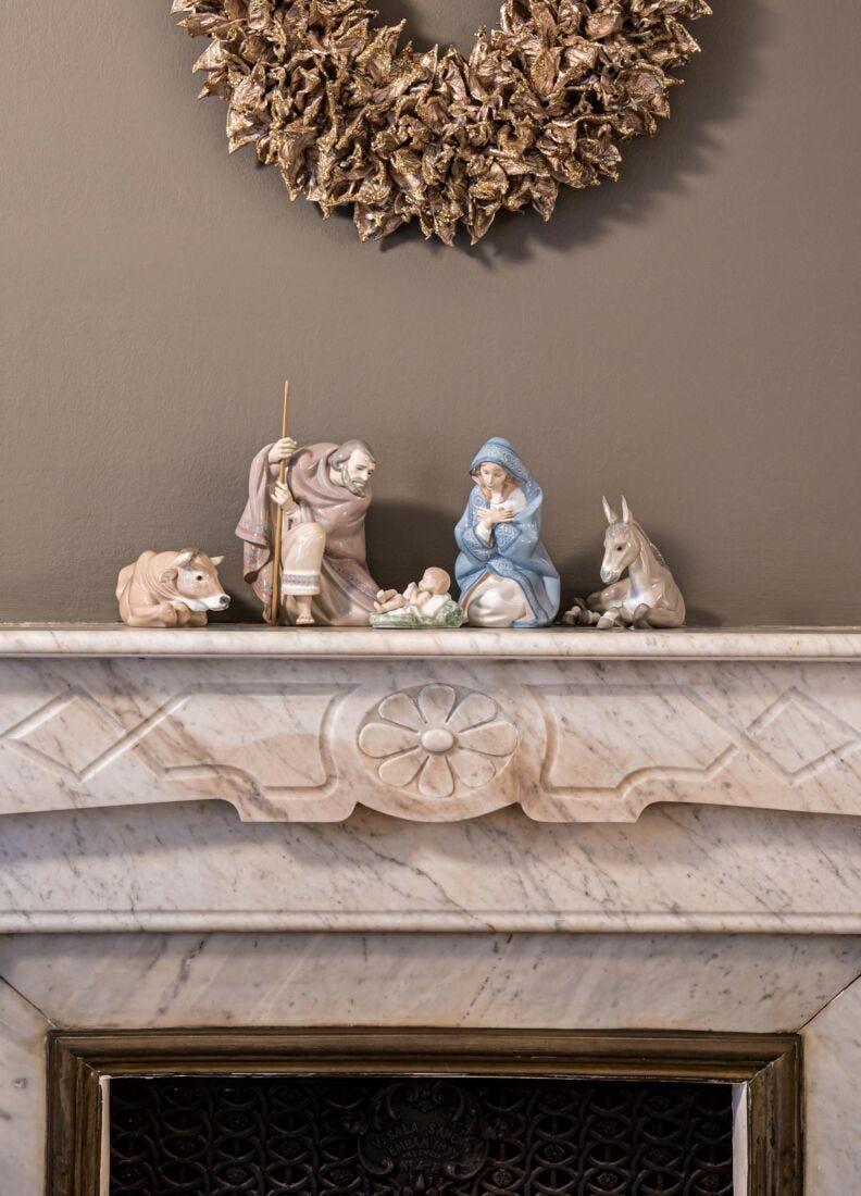 lladro Figura La mula en Belén Superdescuento