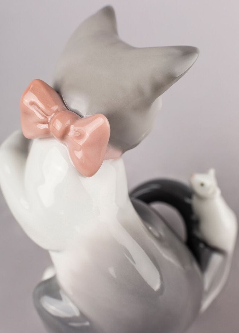 lladro Figura Gatito pasmado Liquidación