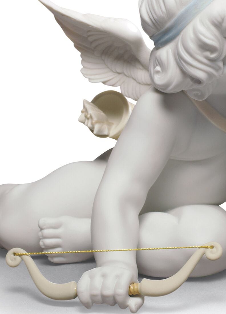 lladro Figura ángeles Eros y Psike Grandes ahorros