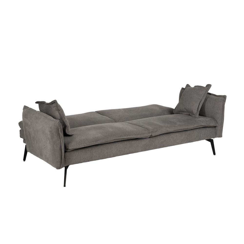﻿lolahome Sofá cama 3 plazas gris ÚLTIMAS EDICIONES