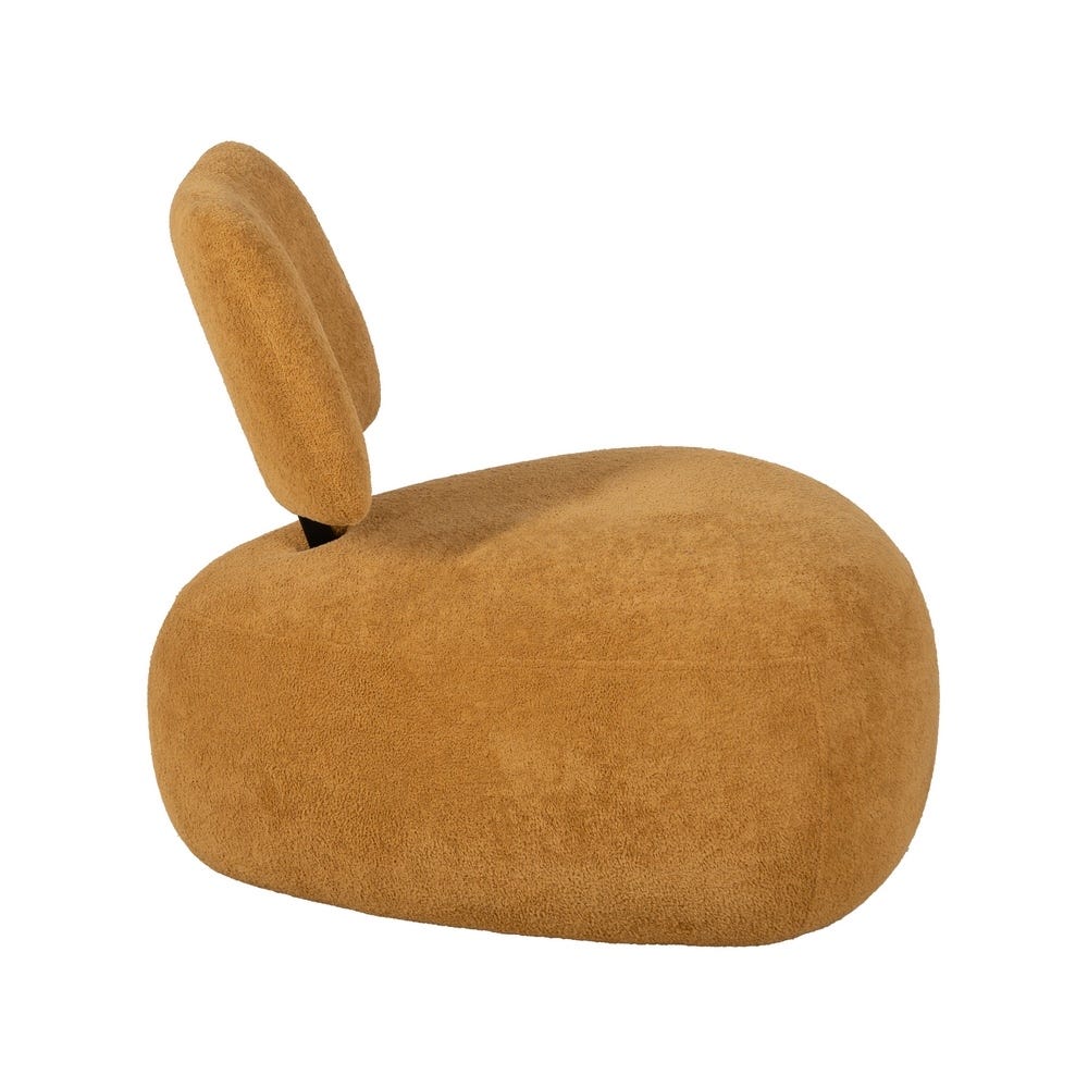 lolahome Sillón diseño mostaza Grandes descuentos