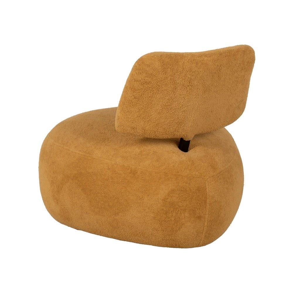 lolahome Sillón diseño mostaza Grandes descuentos