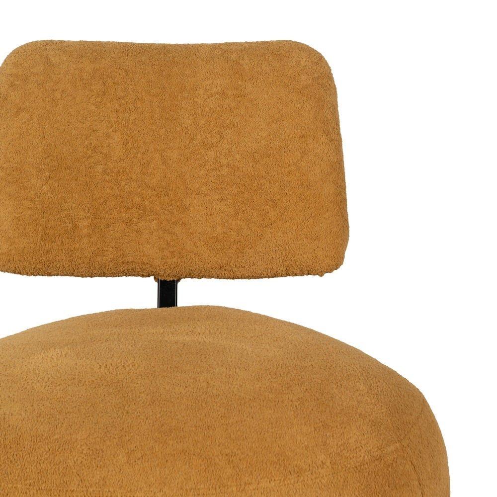 lolahome Sillón diseño mostaza Grandes descuentos