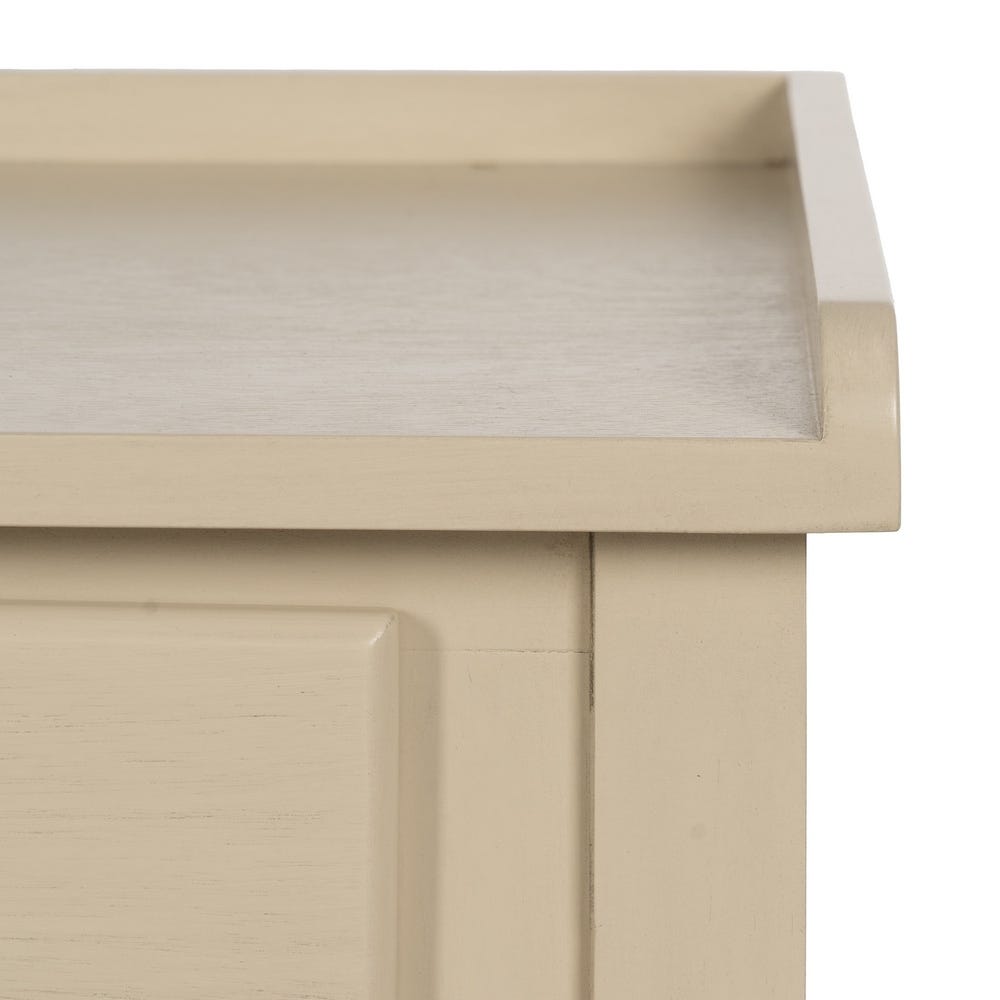 lolahome Mesita de noche beige Precios de Black Friday