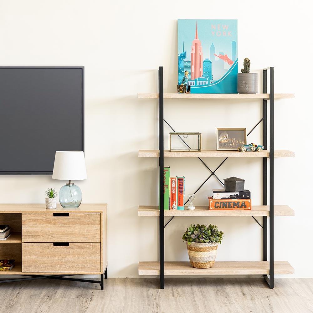 lolahome Mueble TV Urban de 150 cm Rebajas