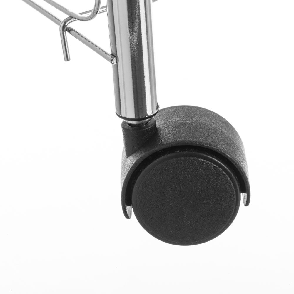 lolahome Carro verdulero de metal plateado de 39x25x67 cm Mejor oferta