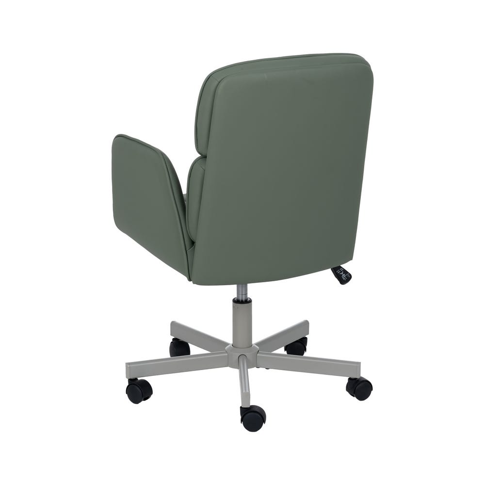 lolahome Silla de escritorio con ruedas verde Oferta especial