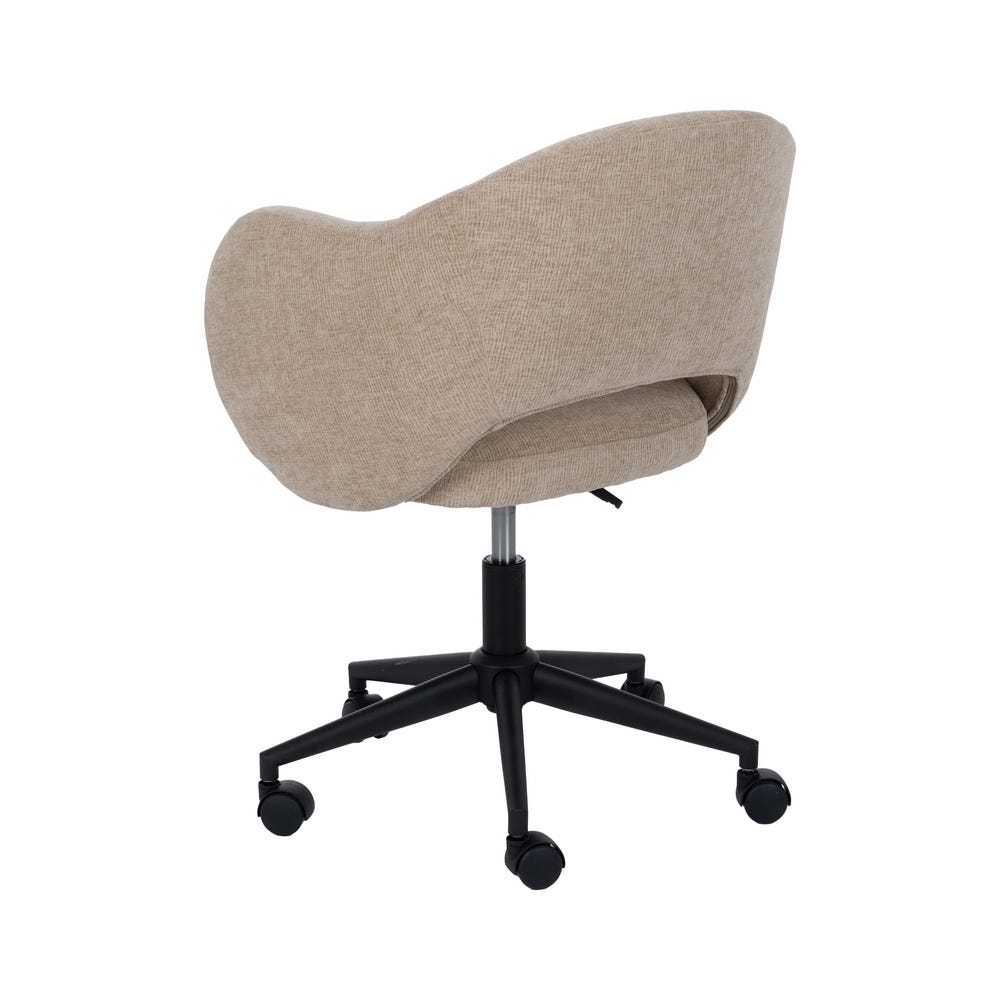 lolahome Silla de escritorio marrón con ruedas ÚLTIMAS EDICIONES