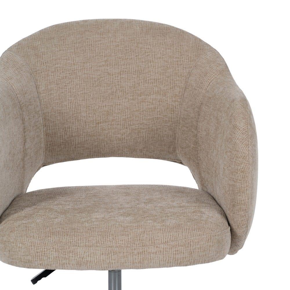 lolahome Silla de escritorio marrón con ruedas ÚLTIMAS EDICIONES