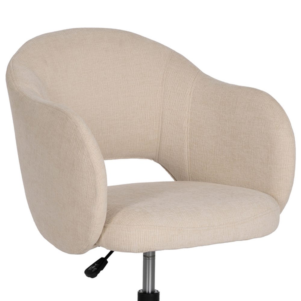 lolahome Silla de escritorio ruedas beige Últimos 2 días