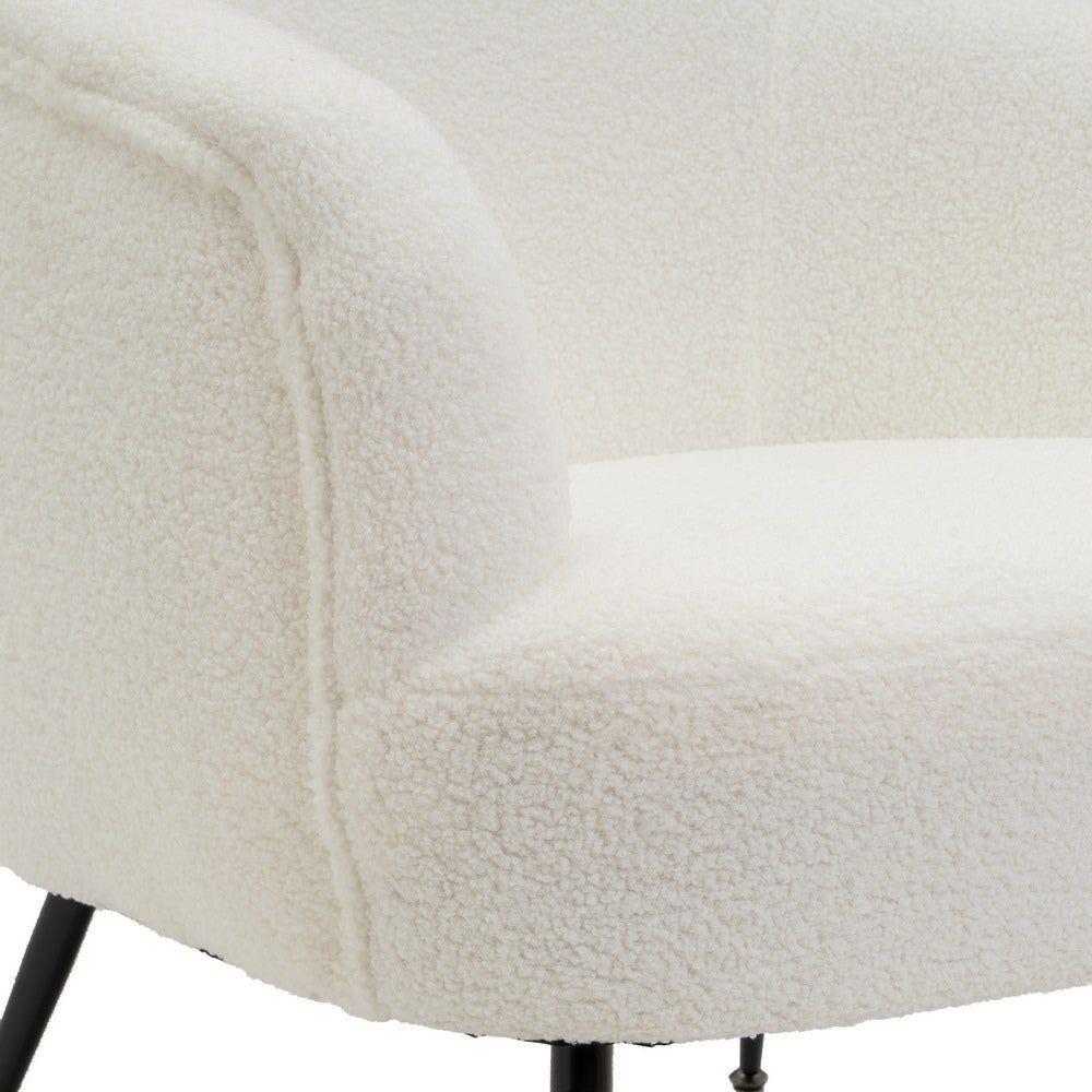 lolahome Sillón butaca Dune blanco Precio de fábrica