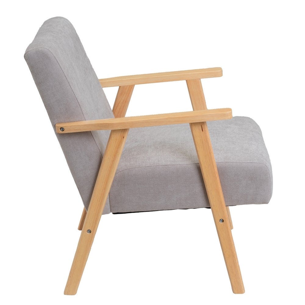 lolahome Sillón butaca Vintage gris Promoción por tiempo limitado