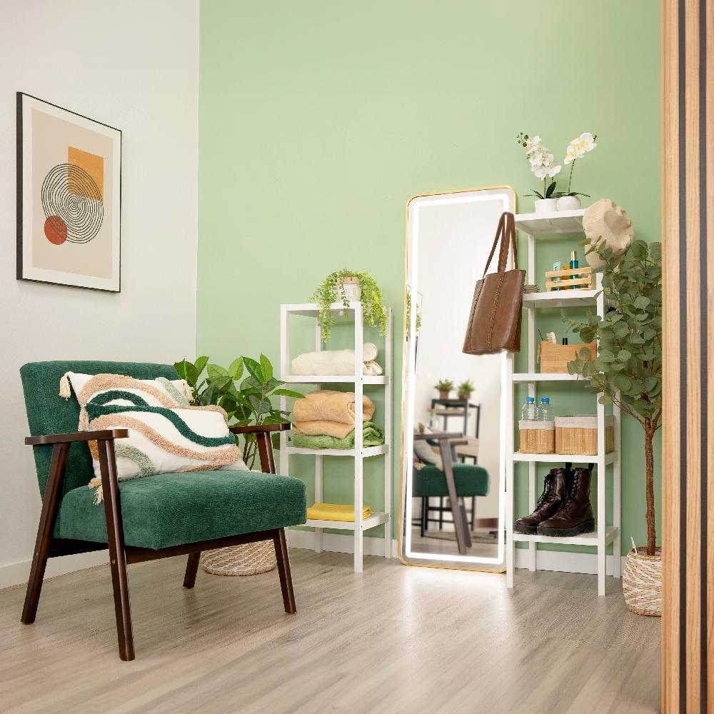 lolahome Sillón butaca Vintage verde